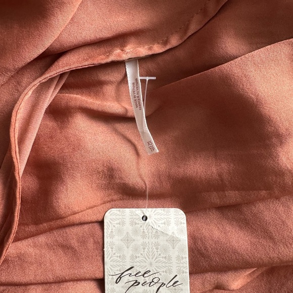 Bea Sleeveless Romper in Brown Free People Size XS - Picture 11 of 11